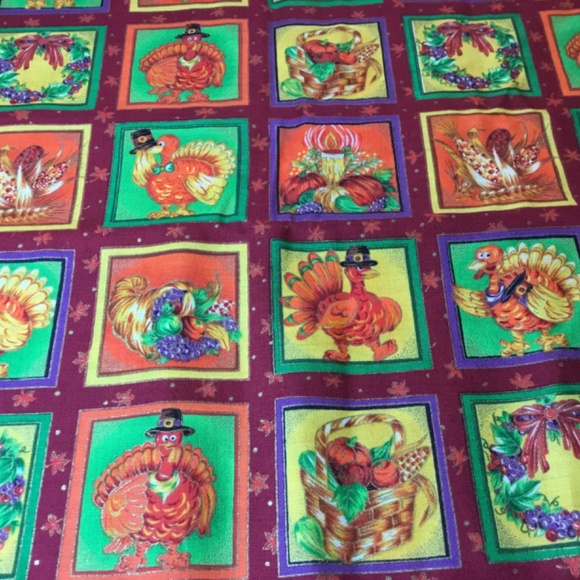 Fabric by the yard, Autumn quilting fabric, 2 yds - Picture 3 of 4